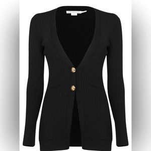 New without tag. Good American Ribbed Cardigan. Size 5/6.